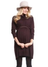 Loose Knit Maternity Dress