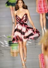 Short color sundress