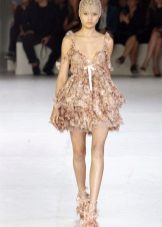 Color dress baby dollars Alexander McQueen