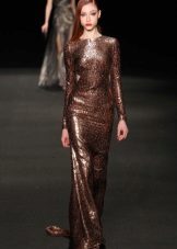 Brilliant Brown Dress