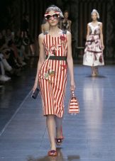 Striped dress case
