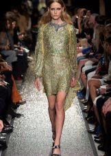 Long sleeve disco dress