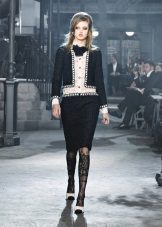 Black and white dress from Chanel