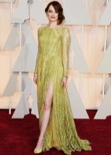 The longest dress with a slit