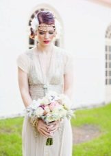 Image for the bride in the style of Gatsby for the wedding