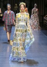 Dolce & Gabbana vintage dress to the floor