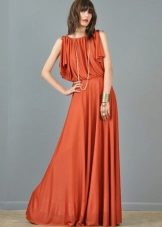 Terracotta Long Dress