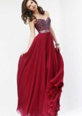 Dress cherry to the floor