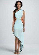 Asymmetrical bottom and top dress