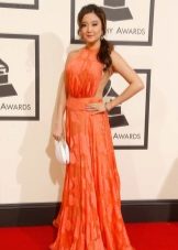 Grammy - 2016 Orange Dress
