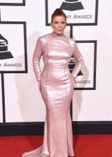 closed dress in minimalism style