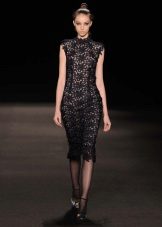 Black lace dress case