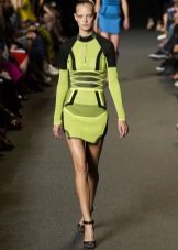 Green neoprene sport dress