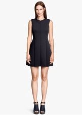 Black sport neoprene dress