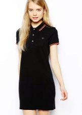 Three button polo dress