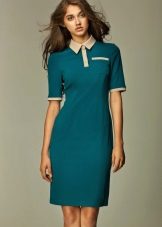 Buttoned Polo Dress