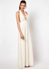 Long American dress with open back