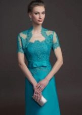 Bolero to a dress with a corset