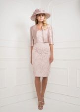 Bolero to a dress with a corset