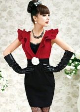 Flounced dress accessories