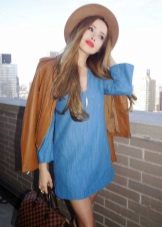 Dress tunic with hat and jacket