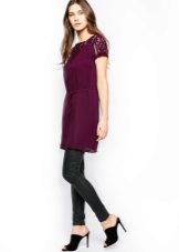 Dress tunic with leggings