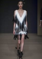 Chicago fringed dress in modern