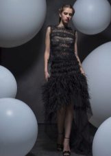 Chicago Fringed Dress Short Front Long Back