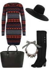 Dress for figure Hourglass