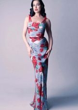 Dita Von Teese with hourglass figure