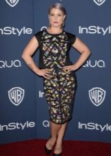 Dresses for figure type Apple - Kelly Osbourne