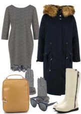 Dress for apple figure