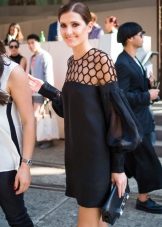 Black dress with long sleeve amadis