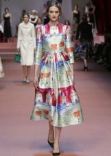 Dress with children's drawings Dolce & Gabbana