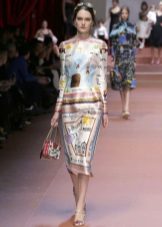 Dress with children's drawings Dolce & Gabbana