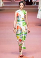 Dress with children's drawings Dolce & Gabbana