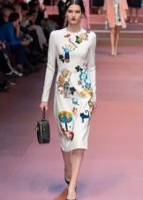 Dress with children's drawings Dolce & Gabbana