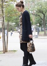 Cardigan to dress with a high waist