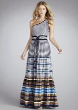 Striped long dress
