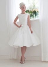 Combined Wedding Dress with a 50's style armhole