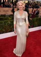 Helen Mirren in a dress from Jenny Packham