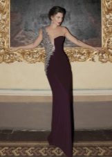 Asymmetrical dress by Tariq Ediz