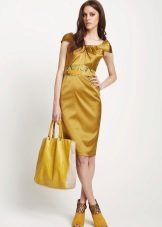 Mustard dress
