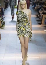 Spring dress asymmetrical short