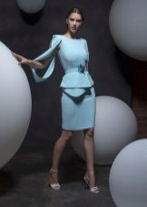 Summer dress with basky