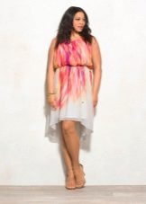 Summer dress for full high-low