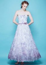 Color fluffy summer dress