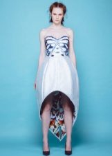 Butterfly High-Low Summer Dress