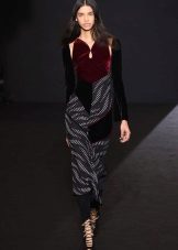 Autumn dress with long sleeve