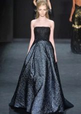 Long evening gang dress